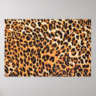 Affiche leopard fur as backgroundleopard,pattern,print,ski