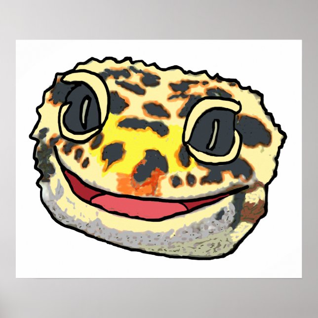 Affiche Leopard Gecko (Devant)