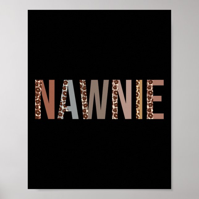 Affiche Leopard Nawnie Fournitures Amusement Retour à l'éc (Devant)