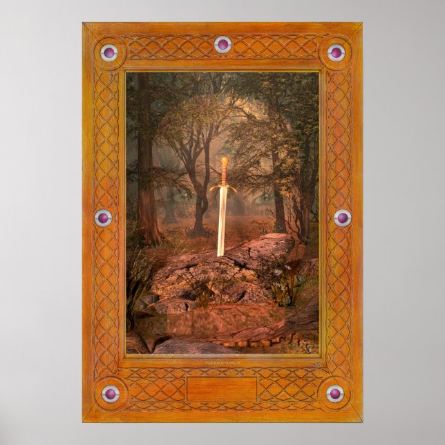 Affiche L'épée dans la pierre (Devant)