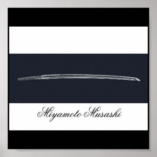 Affiche L'épée de Miyamoto Musashi