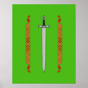Affiche L'épée irlandaise et le réseau