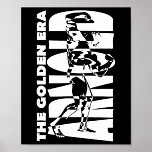 Affiche L'époque d'or Arnold Bodybuilding