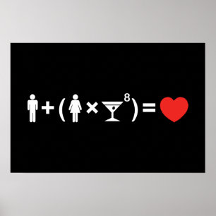 Affiche L'équation de l'amour pour les femmes