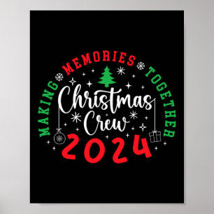 Affiche L'équipage de Noël 2024 Rassembler les souvenirs N