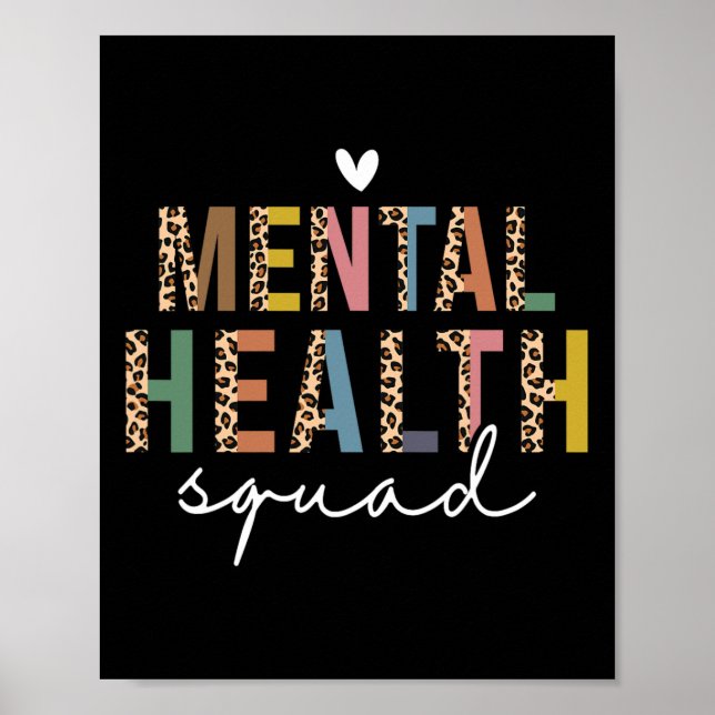 Affiche L'Équipe De La Santé Mettra Fin À La Stigmatisatio (Devant)
