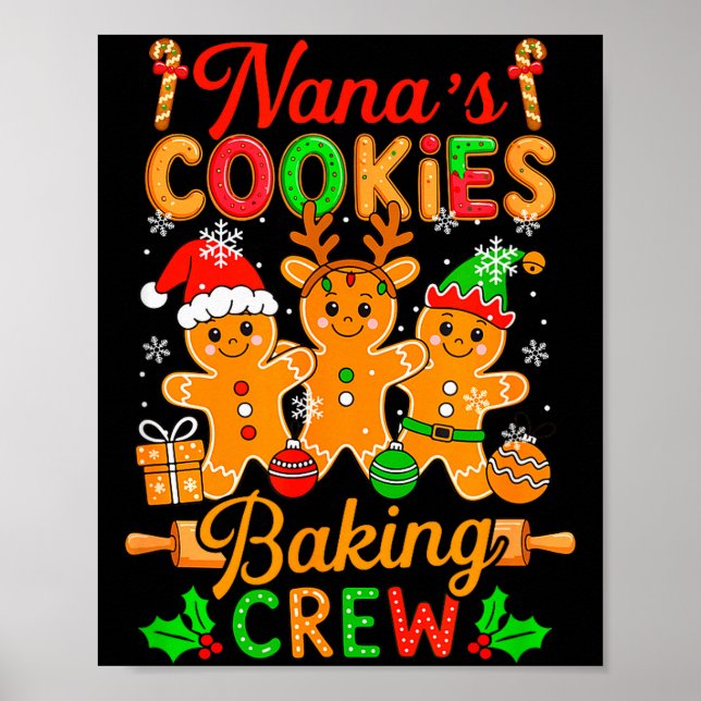 Affiche L'équipe de Nana de fabrication de biscuits de Noë (Devant)