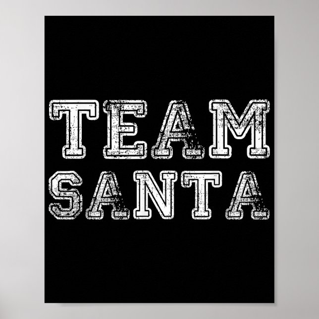 Affiche L'équipe de Santa Noël drôle  (Devant)