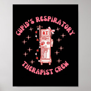 Affiche L'équipe de thérapeutes respiratoires de Cupidon p