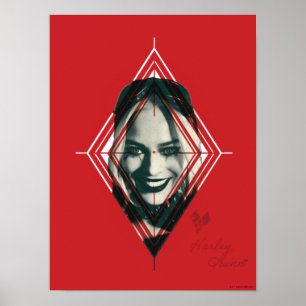 Affiche L'équipe du suicide Harley Quinn Diamond Target