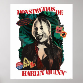 Affiche L'équipe du suicide | Harley Quinn Winking