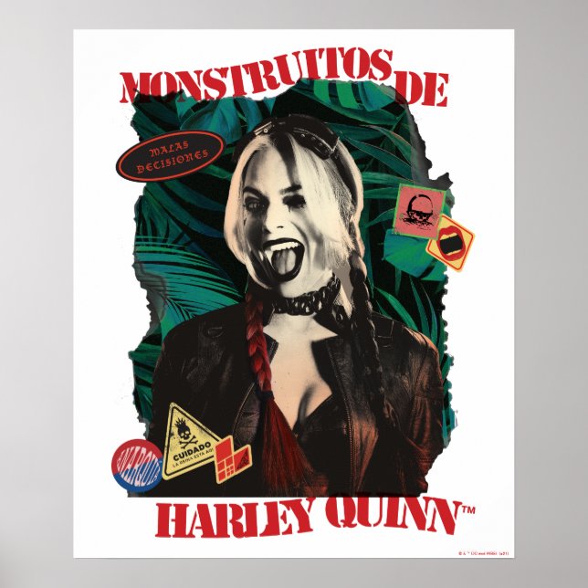 Affiche L'équipe du suicide | Harley Quinn Winking (Devant)