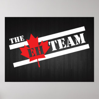 Affiche L'équipe EH canadienne