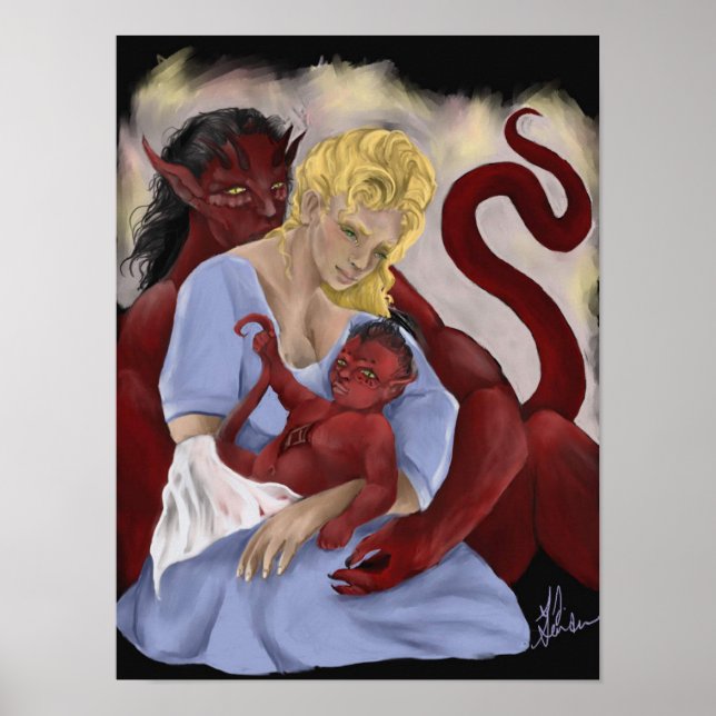 Affiche Lerix, Cara et Evol (Devant)