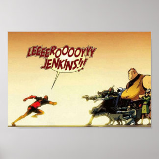 Affiche Leroy Jenkins