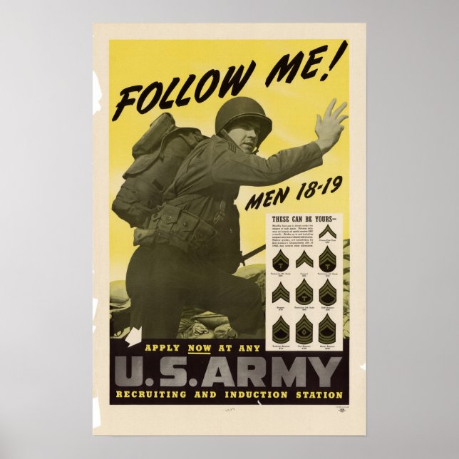 Affiche Les 2ème guerre mondiale Me Suivent ! (Devant)