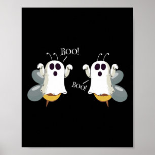 Affiche Les Abeilles Fantômes Disent Boo Fun Costume Hallo