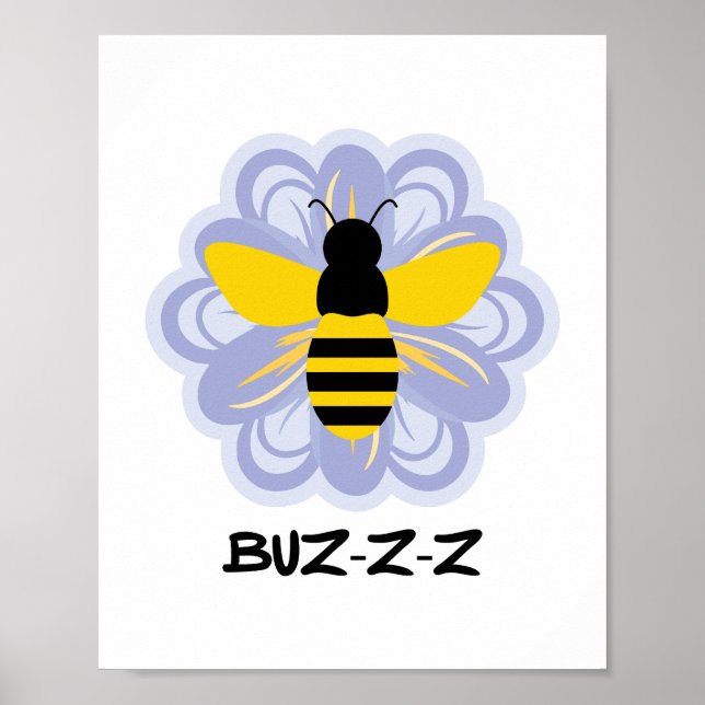 Affiche Les abeilles Insectes Miel Abeille Abeille apicult (Devant)