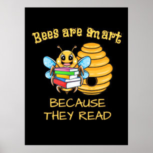 Affiche Les abeilles sont intelligentes