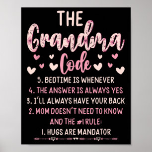 Affiche Les Accrocs De Code Grandma Sont Des Citations Obl