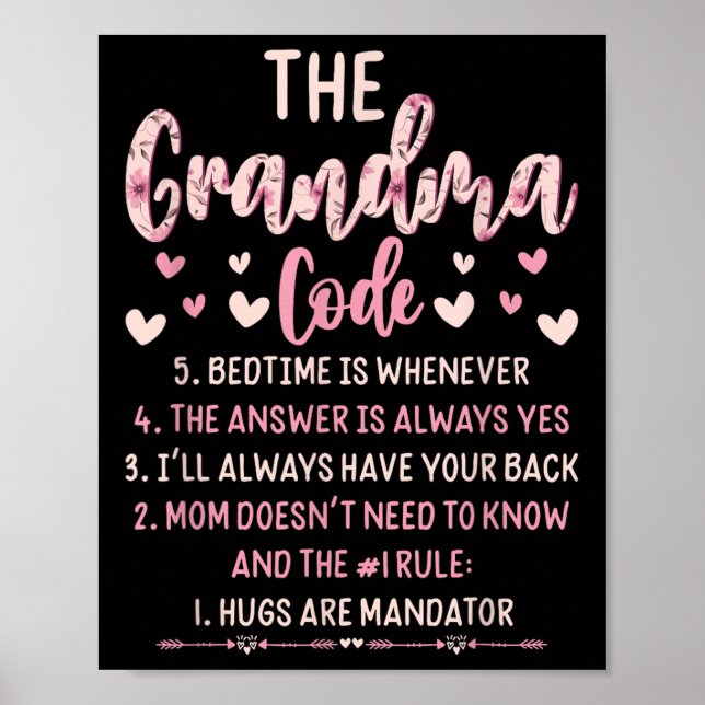 Affiche Les Accrocs De Code Grandma Sont Des Citations Obl (Devant)