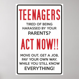 Affiche Les adolescents, fatigués d'être harcelés ? Agisse