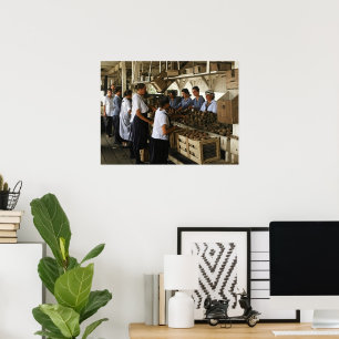 Affiche Les agricultrices de la Première Guerre mondiale e