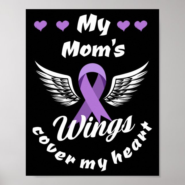 Affiche Les ailes de ma mère couvrent ma conscience de l'o (Devant)