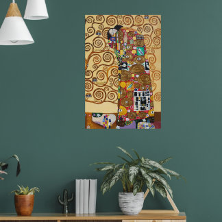 Affiche Les Amants | Gustav Klimt |