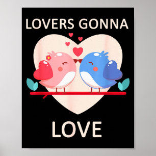 Affiche Les amants vont aimer la Saint-Valentin