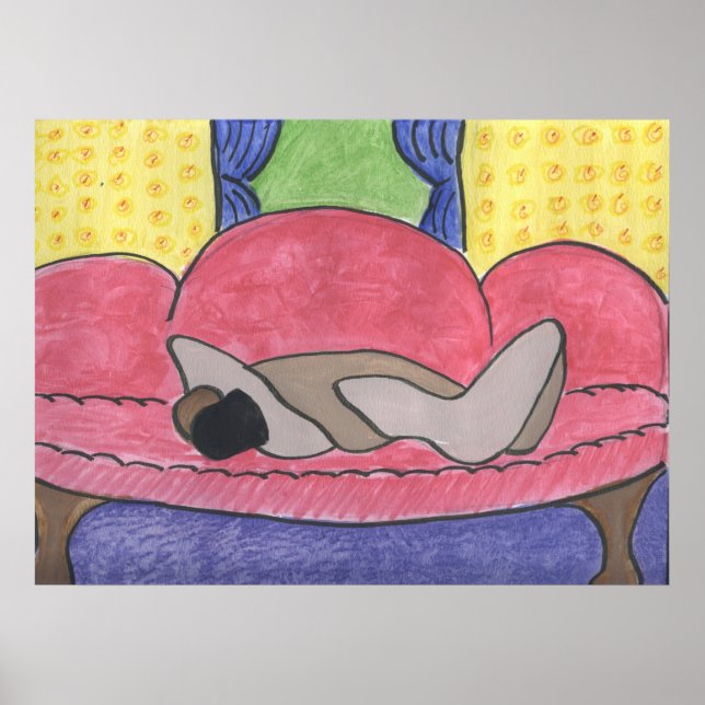 Affiche Les Amateurs De Canapé (Devant)