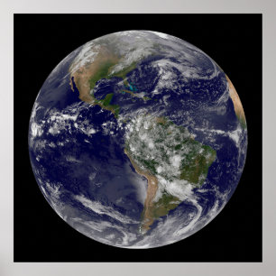 Affiche Les Amériques Au Jour des terres.