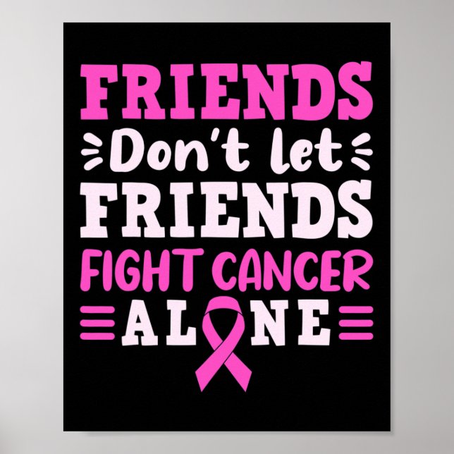 Affiche Les amis ne laissent pas les amis combattre le can (Devant)