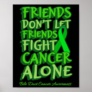 Affiche Les amis ne laissent pas les amis combattre le can