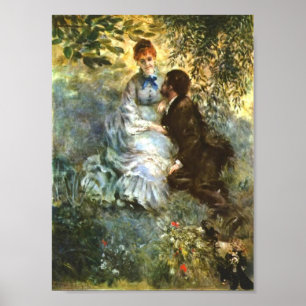 Affiche Les amoureux