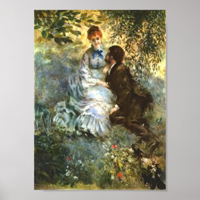 Affiche Les amoureux (Devant)