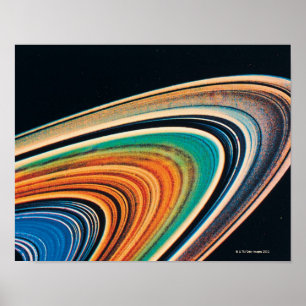 Affiche Les anneaux de Saturne 2