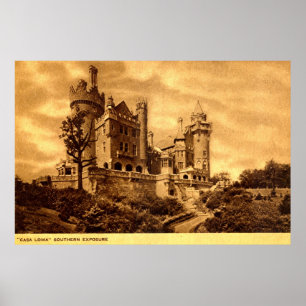 Affiche Les années 1920 de Loma Toronto Canada de maison