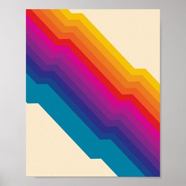 Affiche les années 70 (Devant)