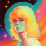 Affiche les années 70 80 femmes de science-fiction inspiré<br><div class="desc">Enfant,  j’ai adoré les couvertures de romans de science-fiction,  et aussi les vibes de couleurs des années 70. J'adore créer des pièces nostalgiques qui me rappellent,  à moi et à d'autres,  leur enfance avec des thèmes subtils de culture pop cachés en eux.</div>