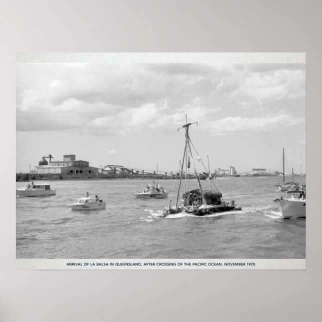 Affiche Les années 70 éditable Vintage voyage Australie (Devant)