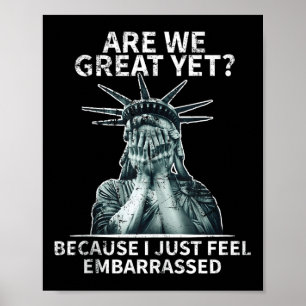 Affiche Les Anti-Trump Sommes-Nous Grands Et Pourtant Stat
