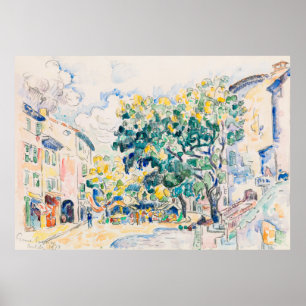Affiche Les Antibes de Signac