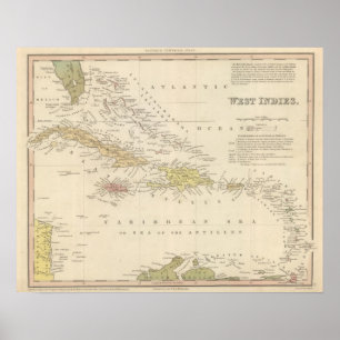 Affiche Les Antilles 2