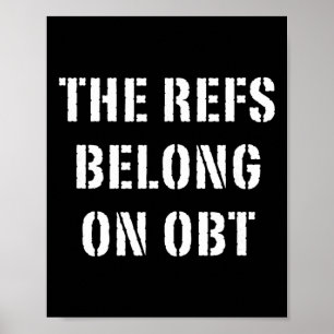 Affiche Les arbitres appartiennent à Obt - Orlando Soccer