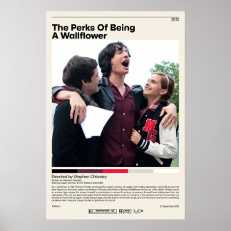 Affiche Les Avantages D'Être Une Wallflower Stephen Chbosk