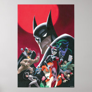 Affiche Les aventures de Batman Dames et Démons Dangereux