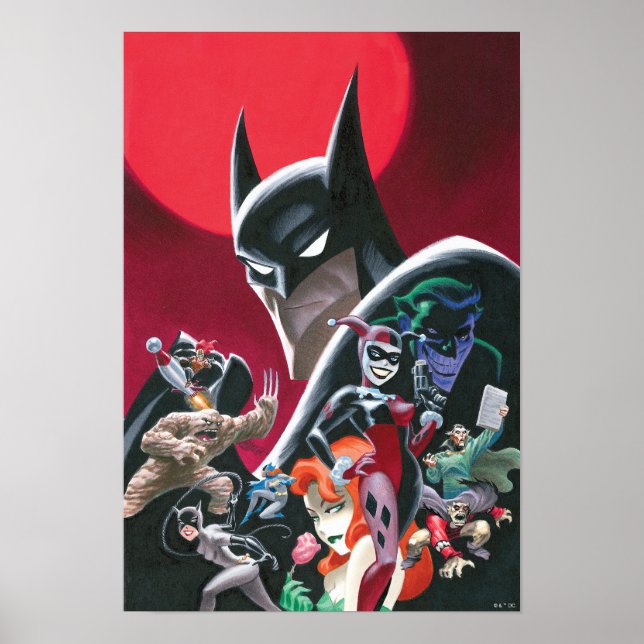 Affiche Les aventures de Batman Dames et Démons Dangereux (Devant)