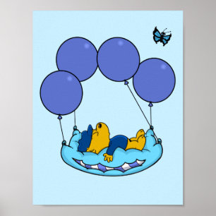 Affiche Les ballons Coussins de Ferald