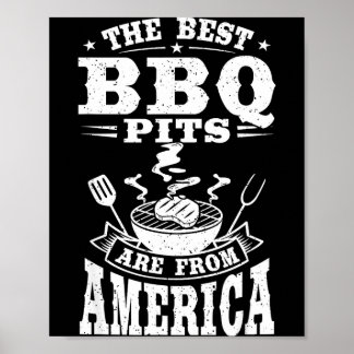 Affiche Les barbecues sont d'america grill cookout